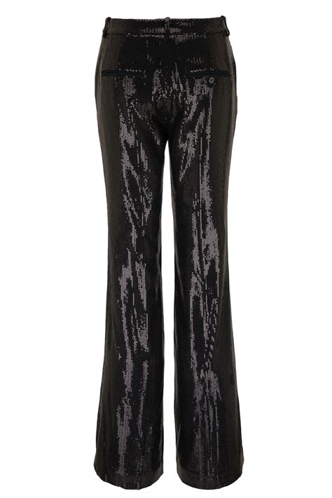 sequin track pants michael kors|Michael Kors Collection Haylee Sequin Flare Pants.